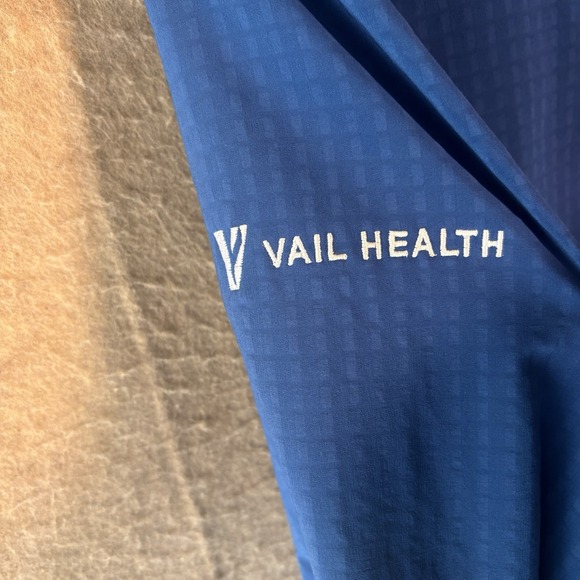 Patagonia R1 Tech Face Jacket Mens XL Blue Hooded Pockets LOGO - NWOT - Picture 3 of 10